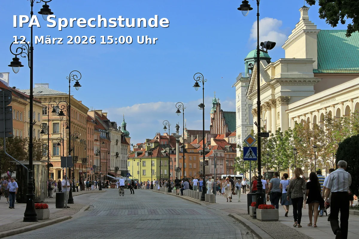Event: IPA Sprechstunde