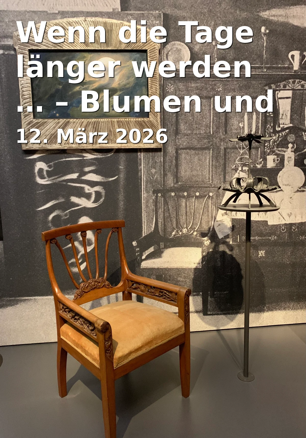 Event: Wenn die Tage länger werden … – Blumen und Landschaften von Prof. Hannes Döllel