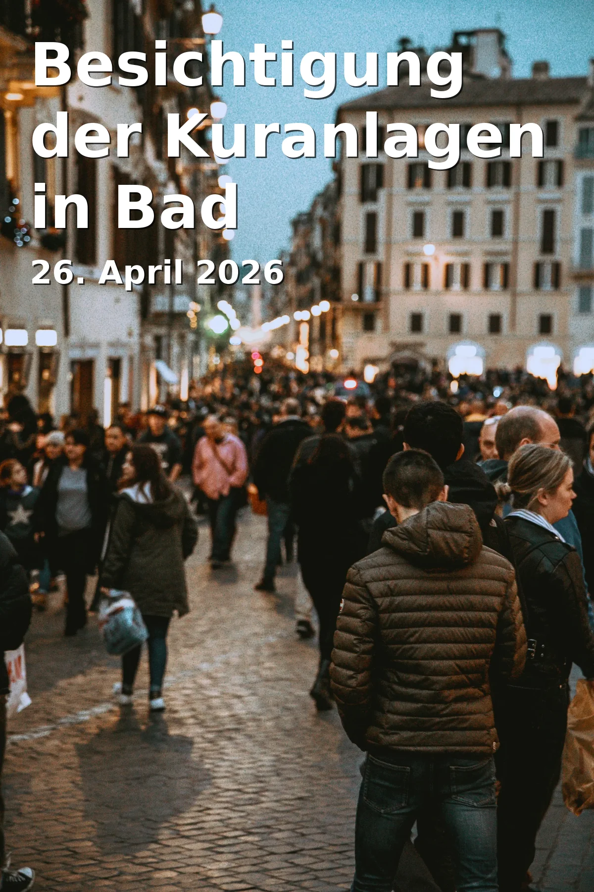 Besichtigung der Kuranlagen in Bad Kissingen