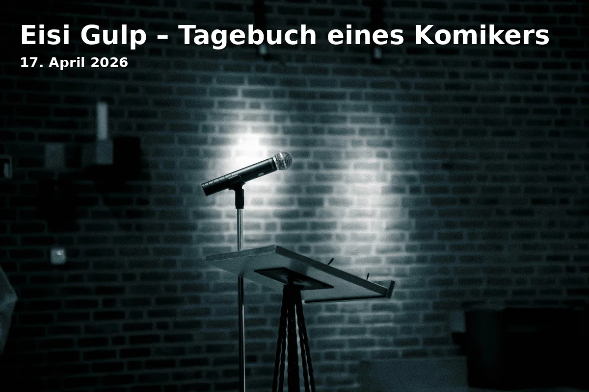 Event: Eisi Gulp – Tagebuch eines Komikers in Ansbacher Kammerspiele, Maximilianstraße 27a/29, 91522 Ansbach on 17. April 2026