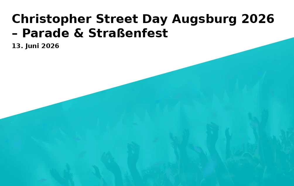 Event: Christopher Street Day Augsburg 2026 – Parade & Street Festival