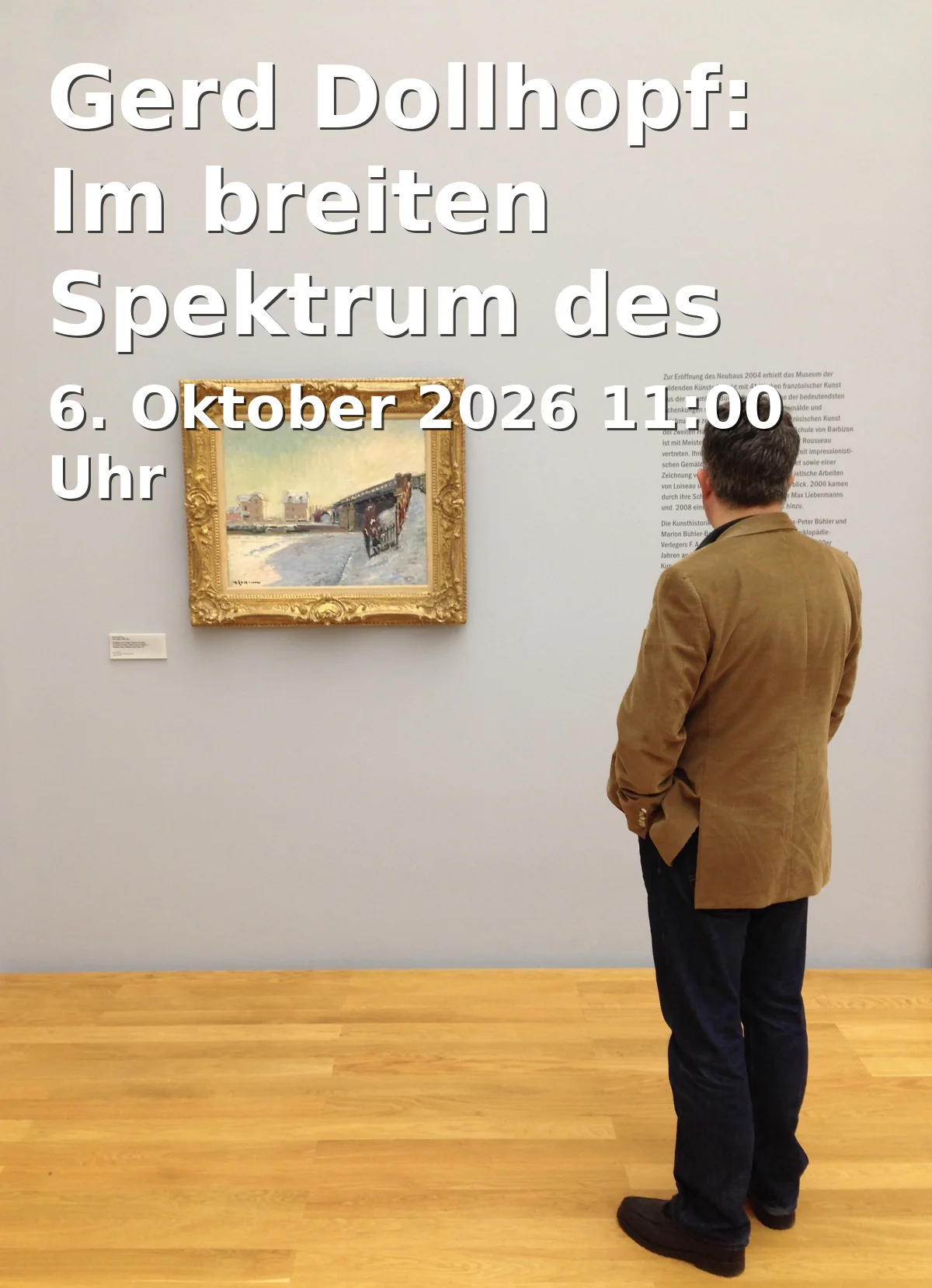 Event: Gerd Dollhopf: In the Broad Spectrum of Life