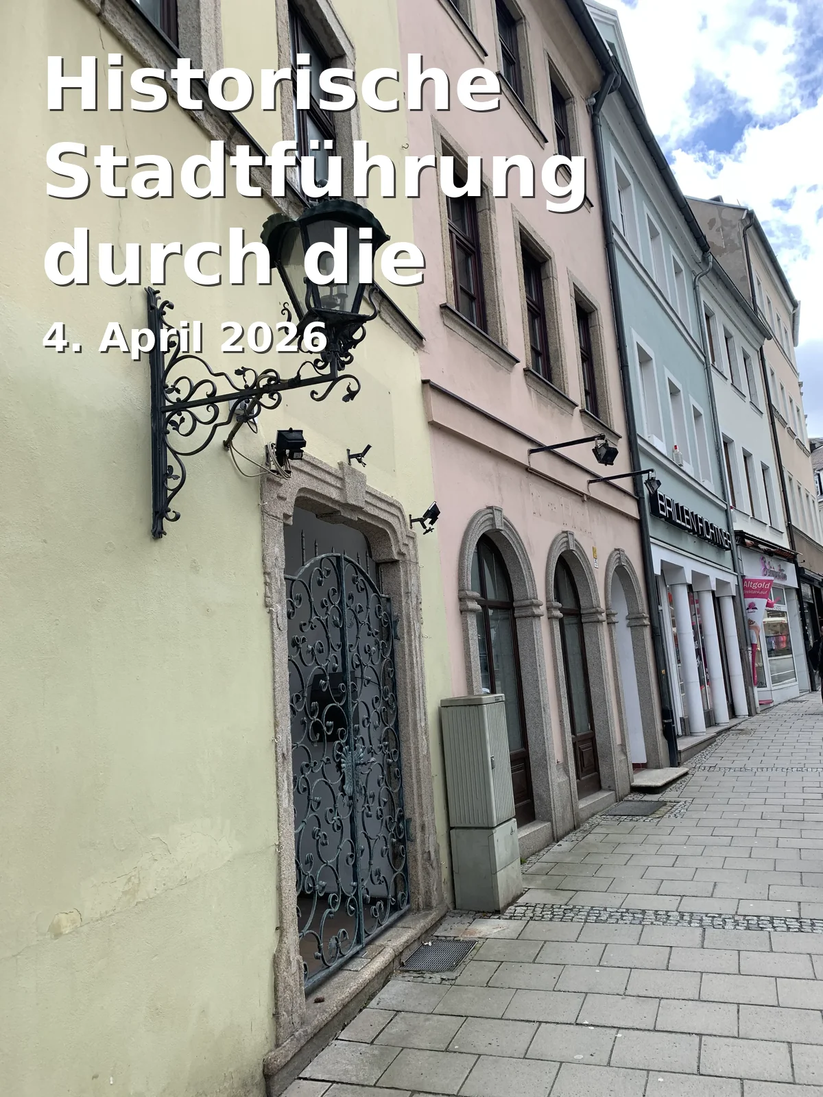 Event: Historische Stadtführung durch die Amberger Altstadt