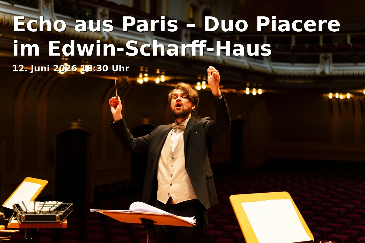 Event: Echo aus Paris – Duo Piacere im Edwin‑Scharff‑Haus