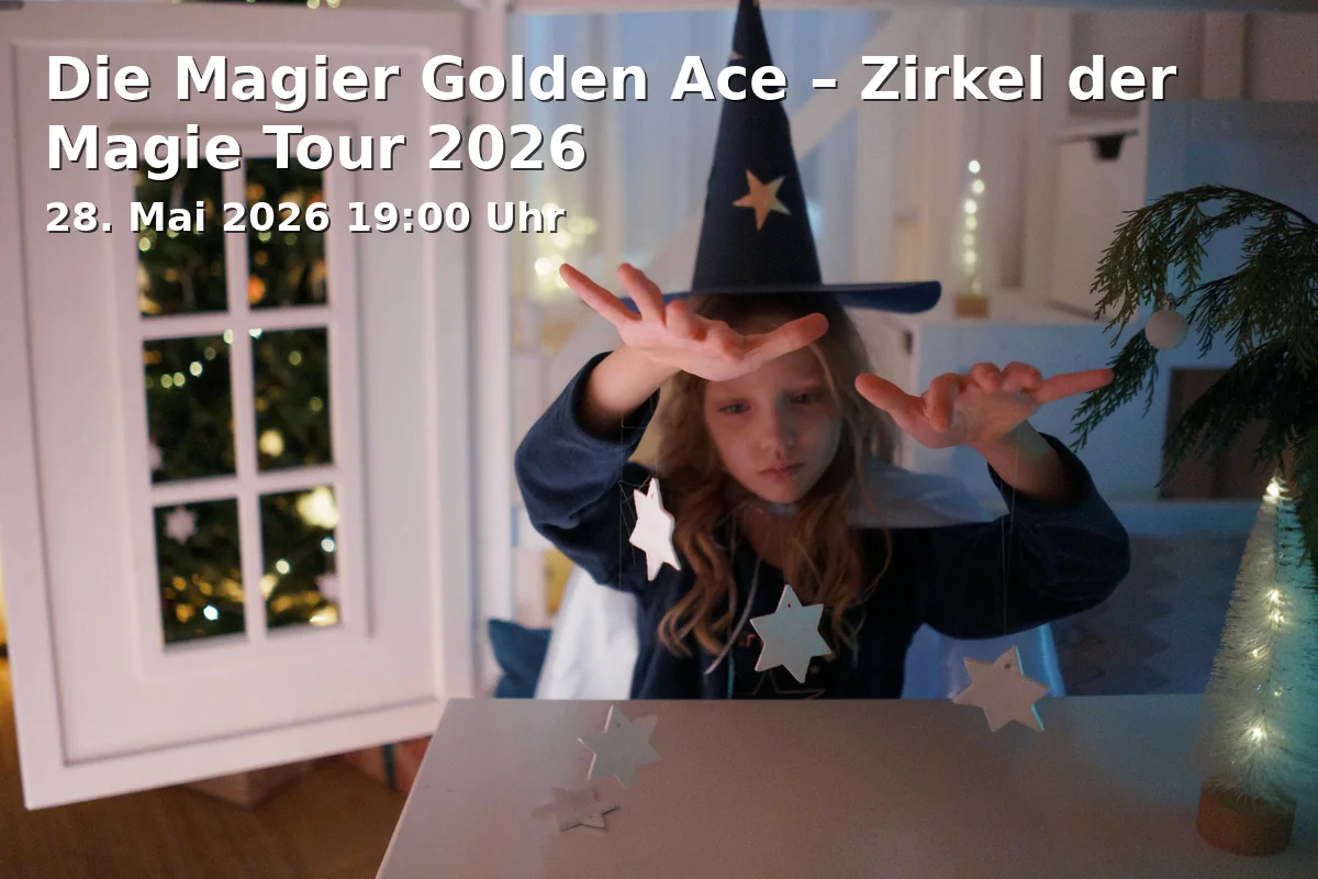 Event: The Magicians Golden Ace – Circle of Magic Tour 2026