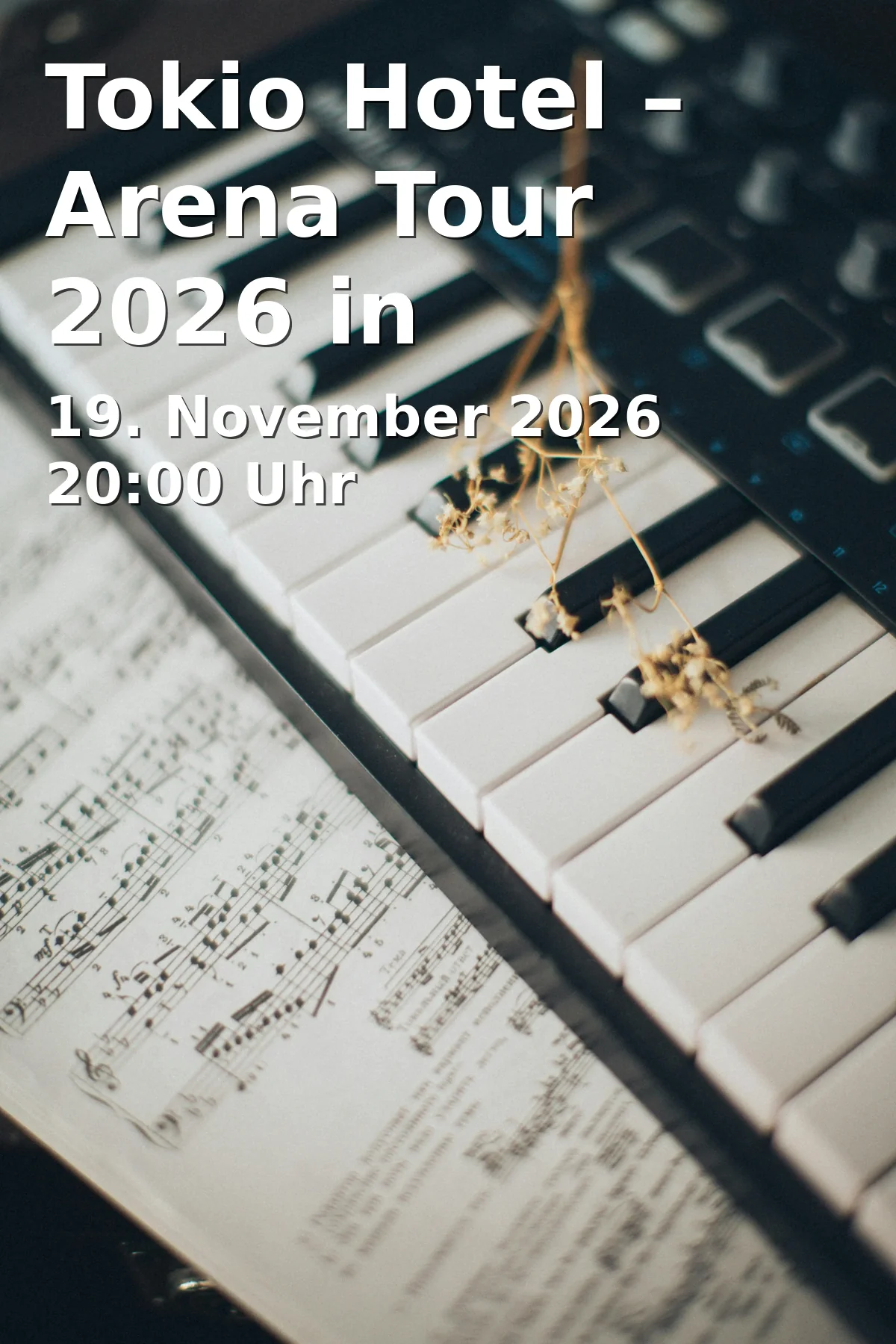 Event: Tokio Hotel – Arena Tour 2026 in Düsseldorf