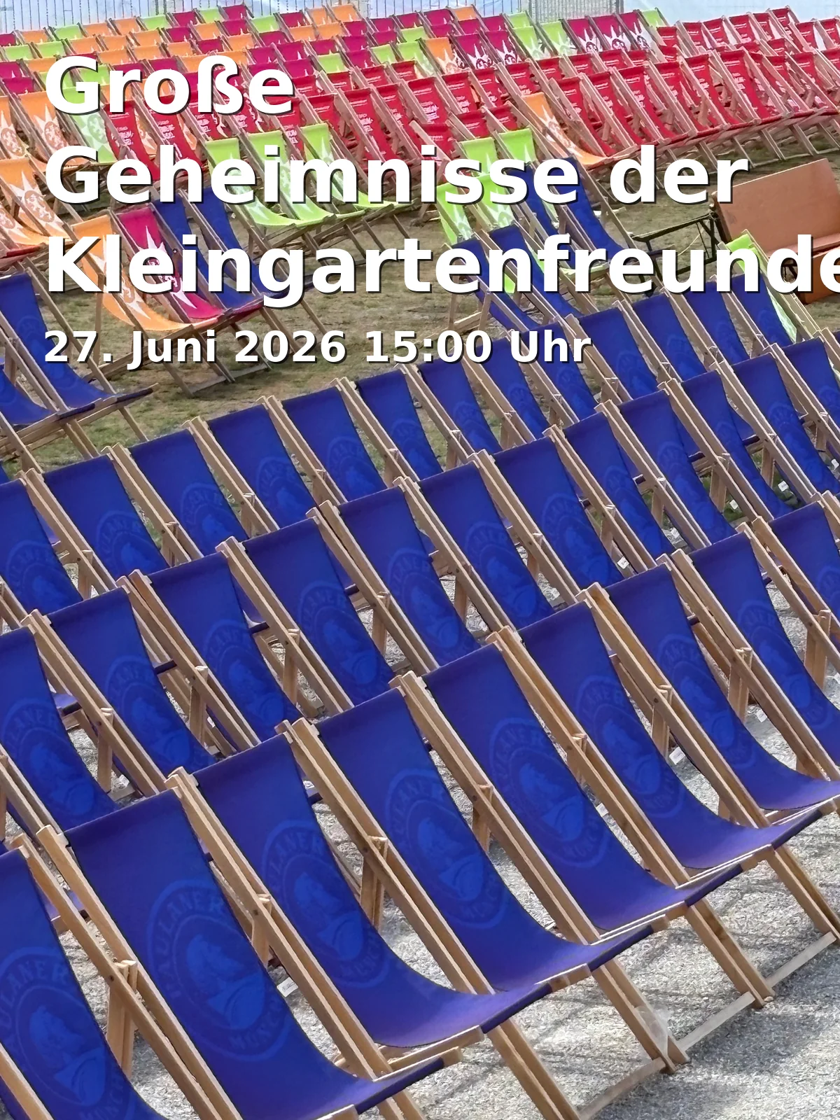 Event: Great Secrets of the Allotment Friends Dießen e. V.