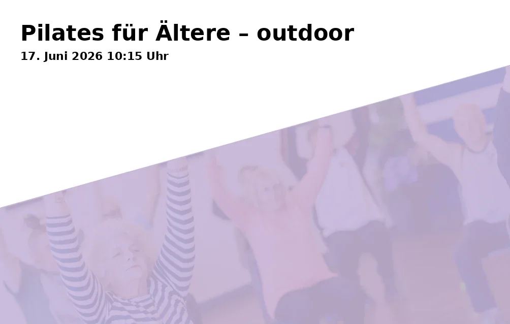 Event: Pilates for Seniors – outdoor