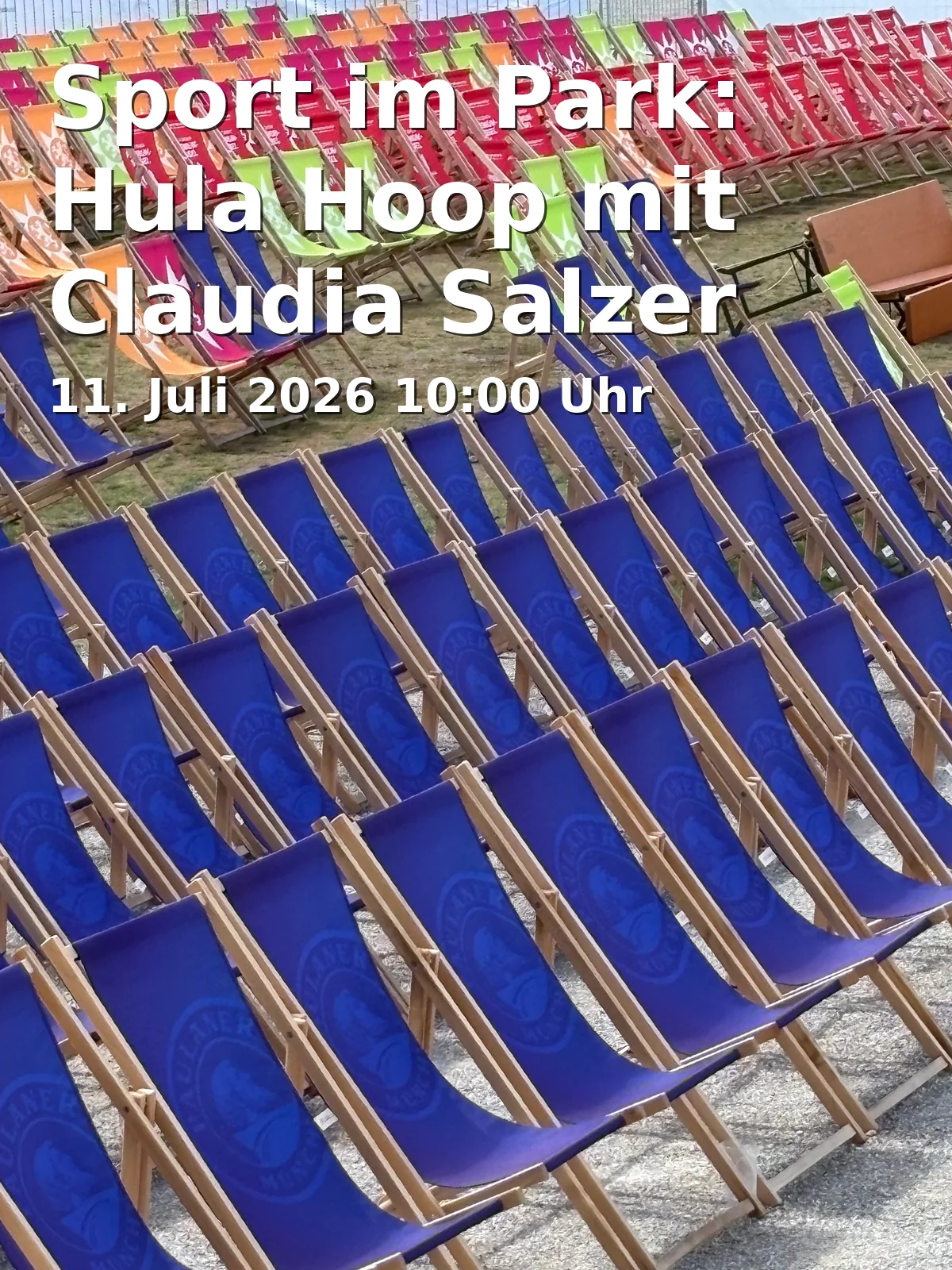 Event: Sport in the Park: Hula Hoop with Claudia Salzer