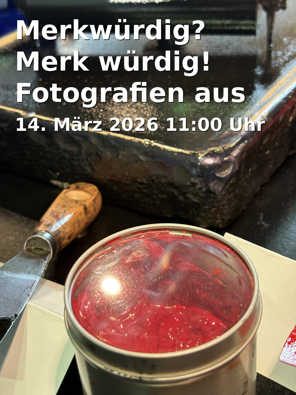 Event: Strange? Mark it! Photographs from the BLMK Collection