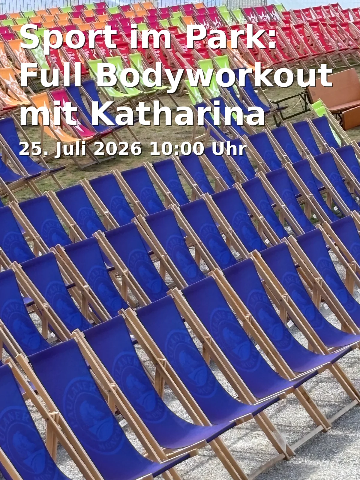 Event: Sports in the Park: Full Body Workout with Katharina Lehner in Senden in Parkbühne im Stadtpark, Landgrabenweg, 89250 Senden on 25. July 2026