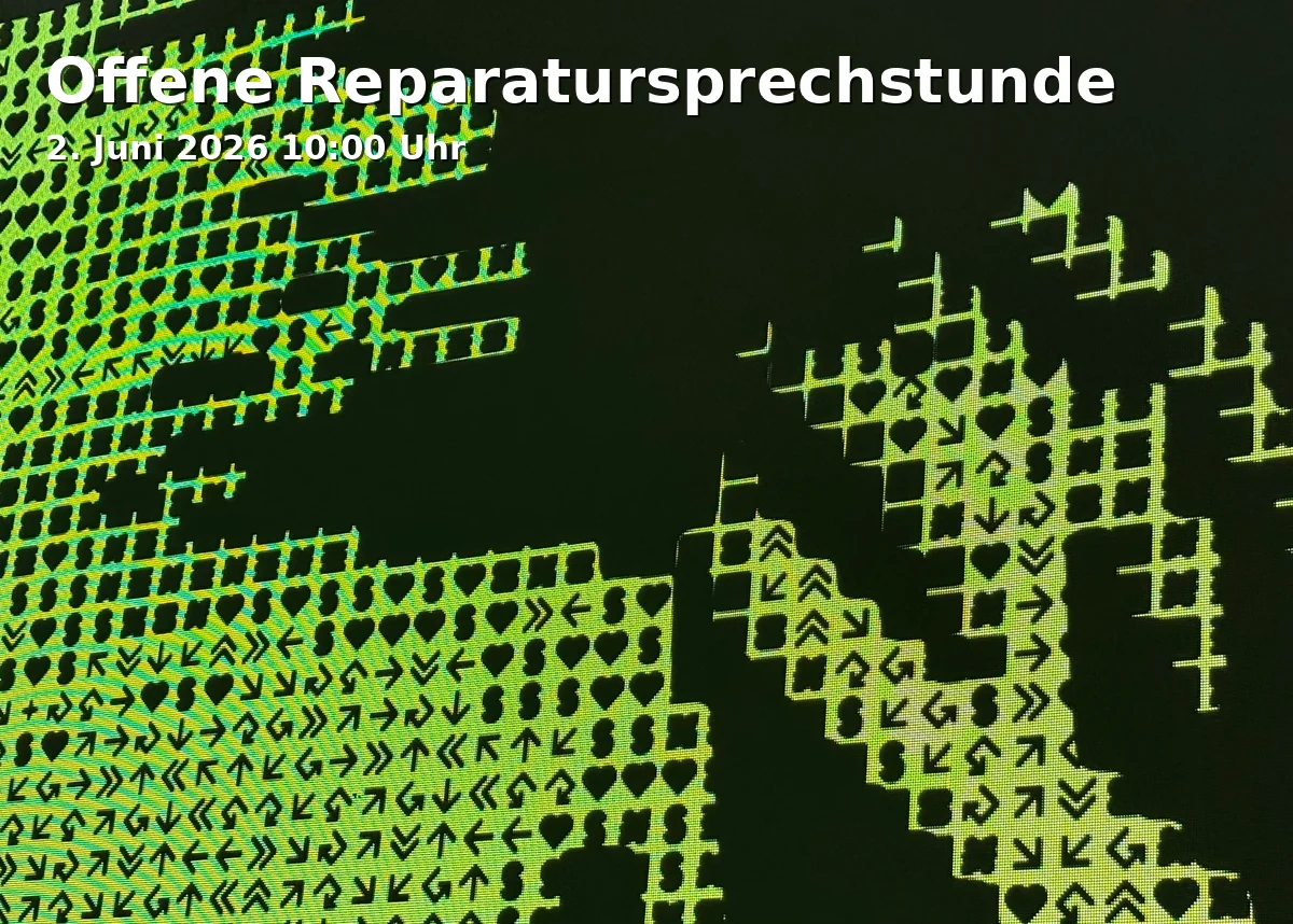 Event: Offene Reparatursprechstunde