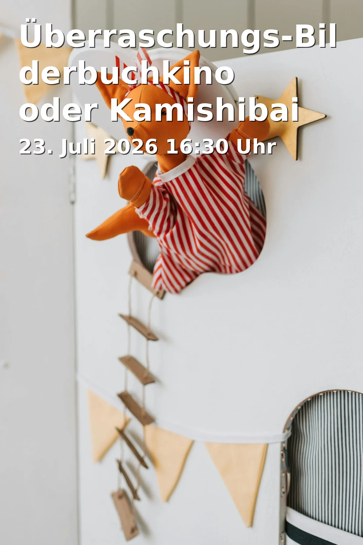 Event: Überraschungs-Bilderbuchkino oder Kamishibai