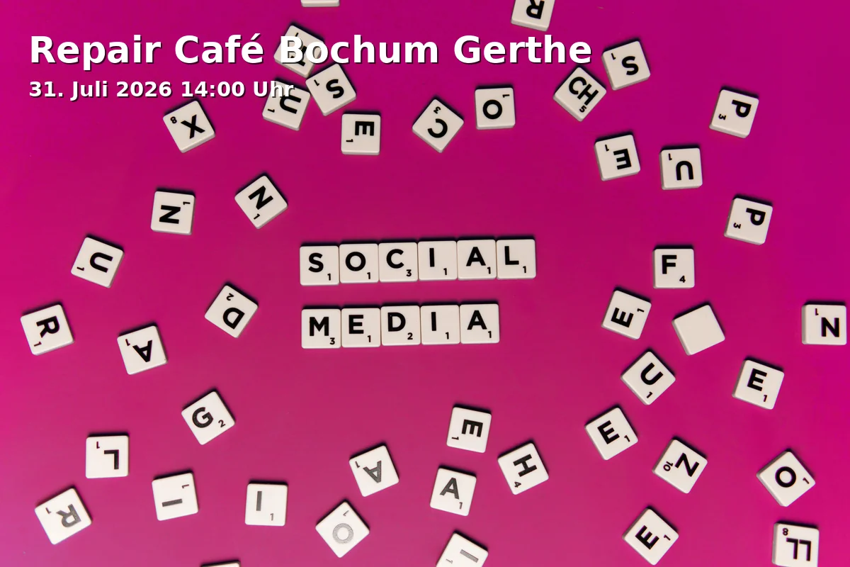 Event: Repair Café Bochum Gerthe