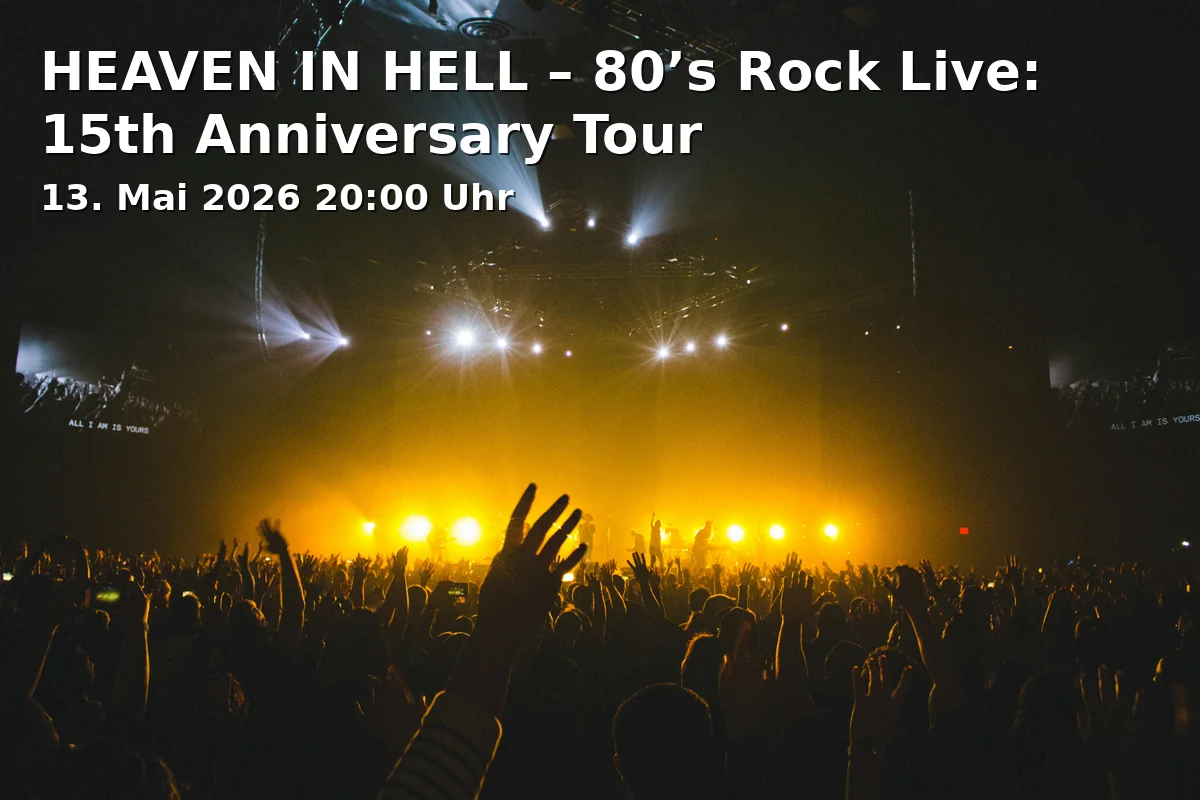 Event: HEAVEN IN HELL – 80’s Rock Live: 15th Anniversary Tour