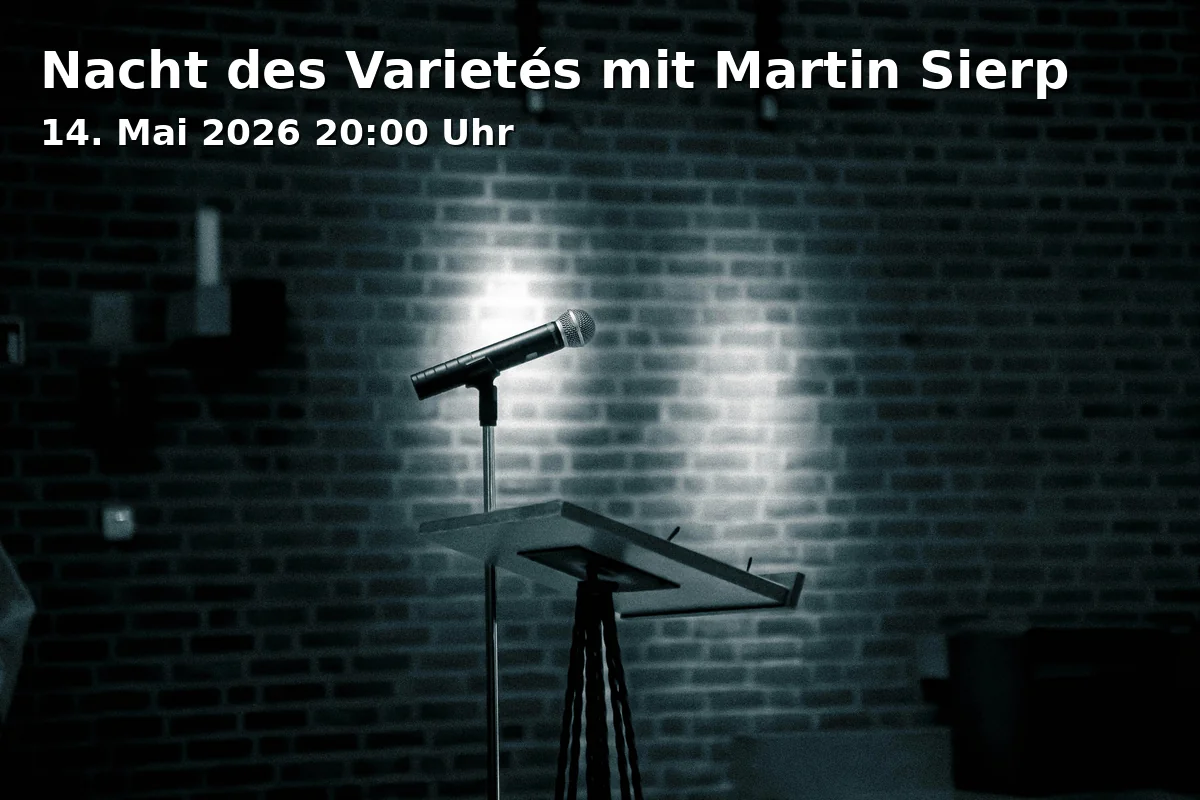 Event: Variety Night with Martin Sierp