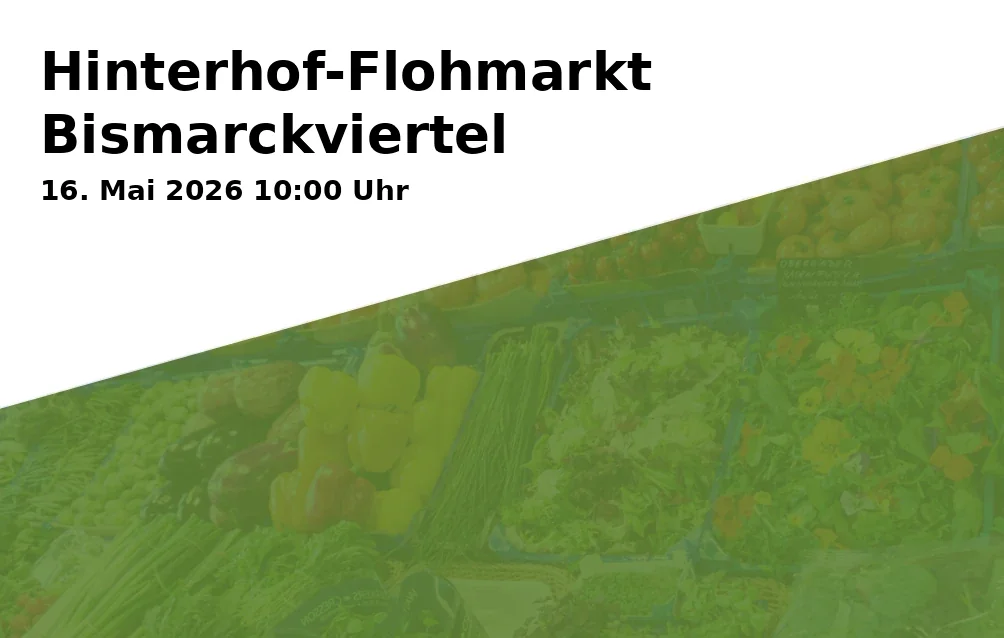 Event: Courtyard Flea Market Bismarckviertel