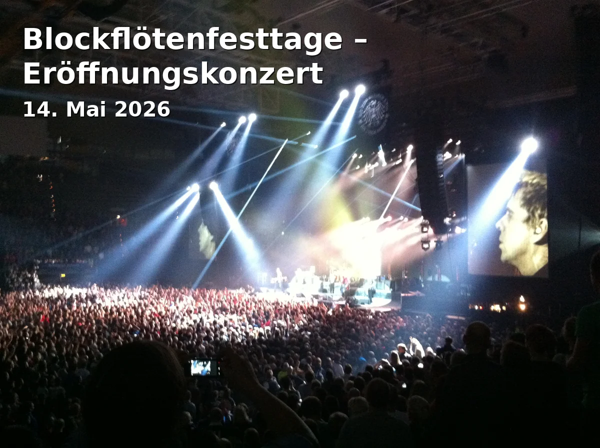 Event: Blockflötenfesttage – Eröffnungskonzert