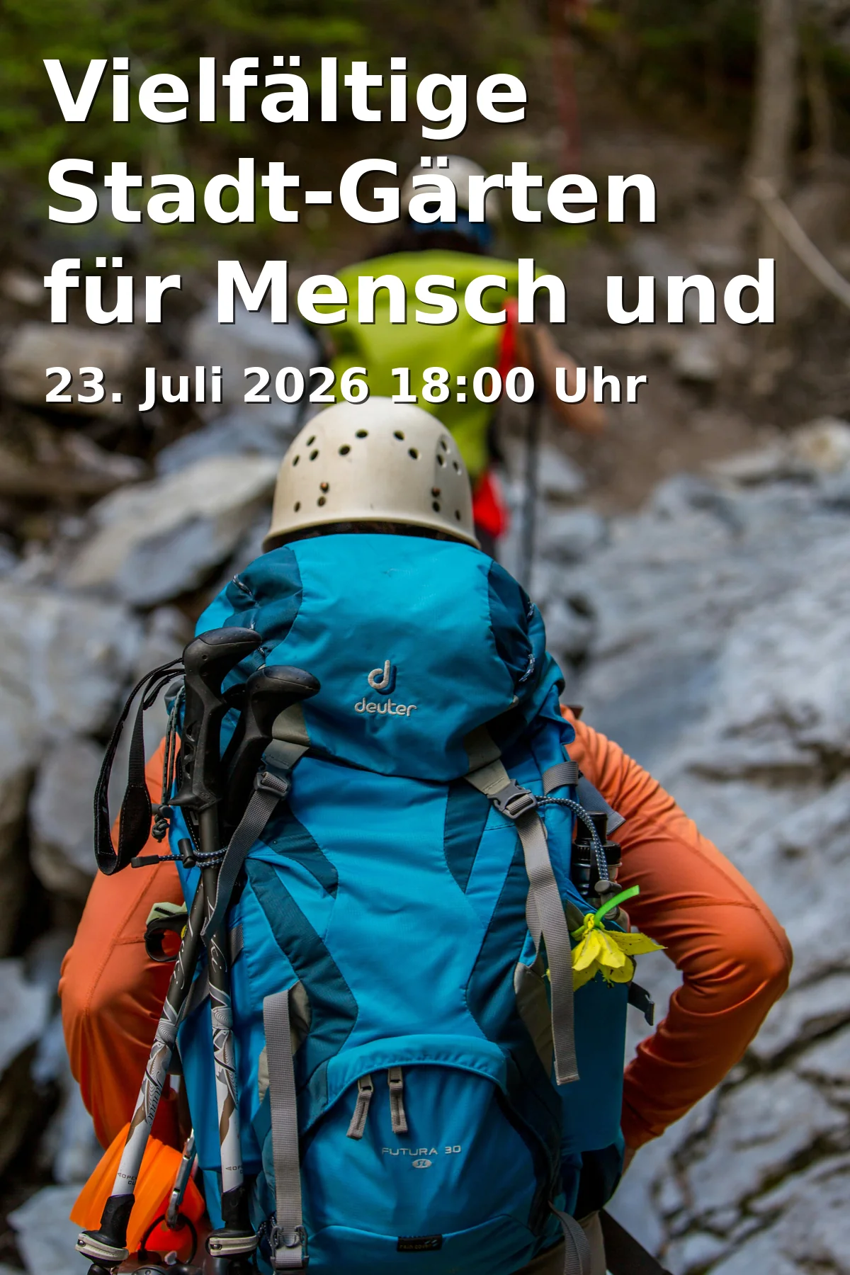 Event: Vielfältige Stadt-Gärten für Mensch und Erde – DachgartenAbend 3 mit Gestaltungstipps in Campus St. Michael, Vonfichtstraße 1, 83278 Traunstein on 23. Juli 2026