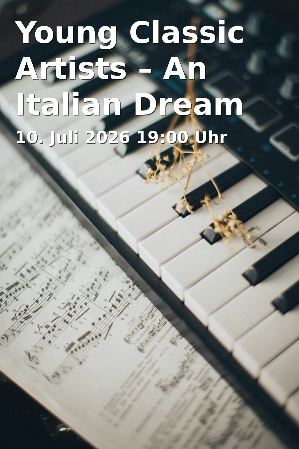 Event: Young Classic Artists – An Italian Dream