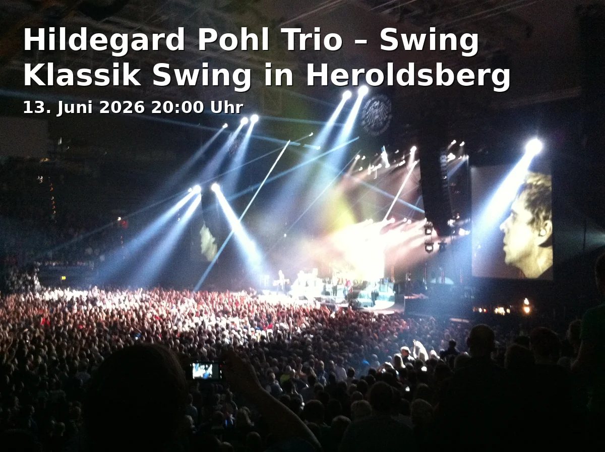 Event: Hildegard Pohl Trio – Swing Classic Swing in Heroldsberg