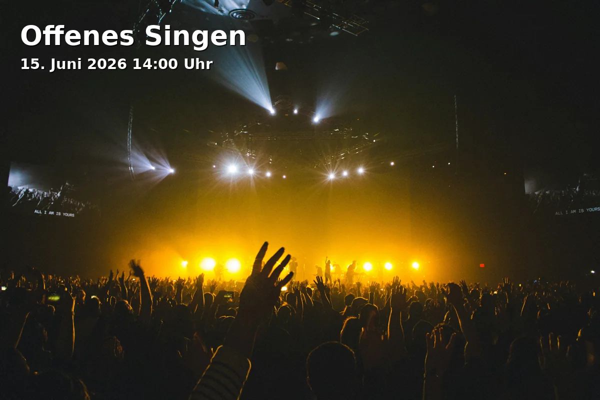 Event: Open Singing in Begegnungsstätte Bürgerspital, Spritzenhausplatz 13, 73430 Aalen on 15. June 2026