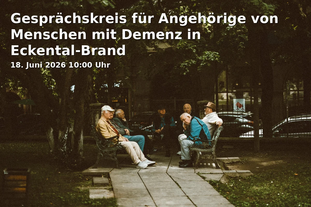 Event: Discussion Group for Relatives of People with Dementia in Eckental-Brand