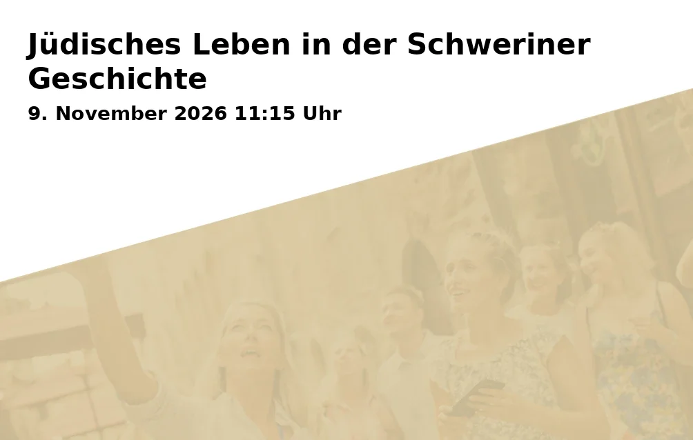 Event: Jewish Life in Schwerin's History