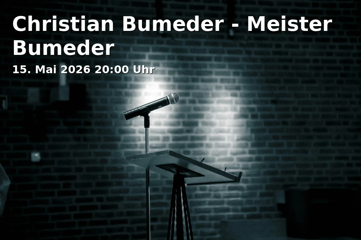 Event: Christian Bumeder - Master Bumeder