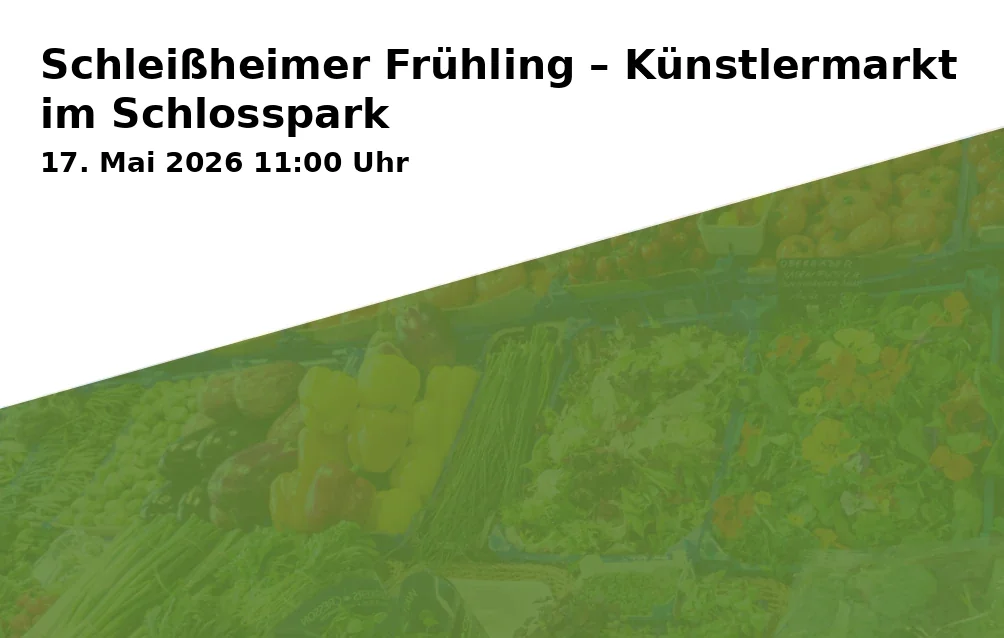 Event: Schleißheimer Frühling – Künstlermarkt im Schlosspark
