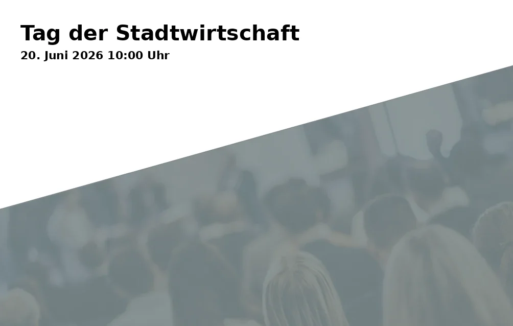 Event: Tag der Stadtwirtschaft