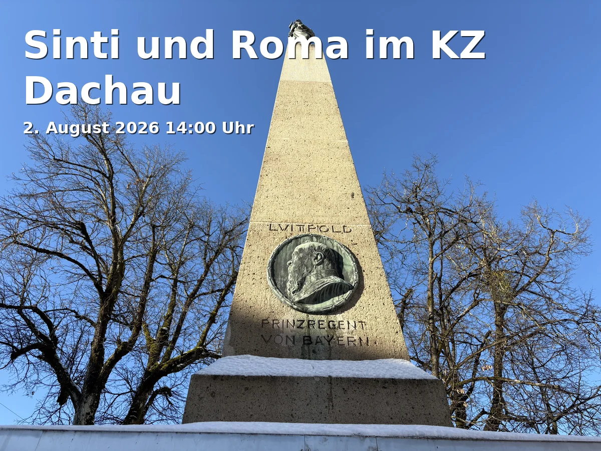 Event: Sinti and Roma in the Dachau Concentration Camp
