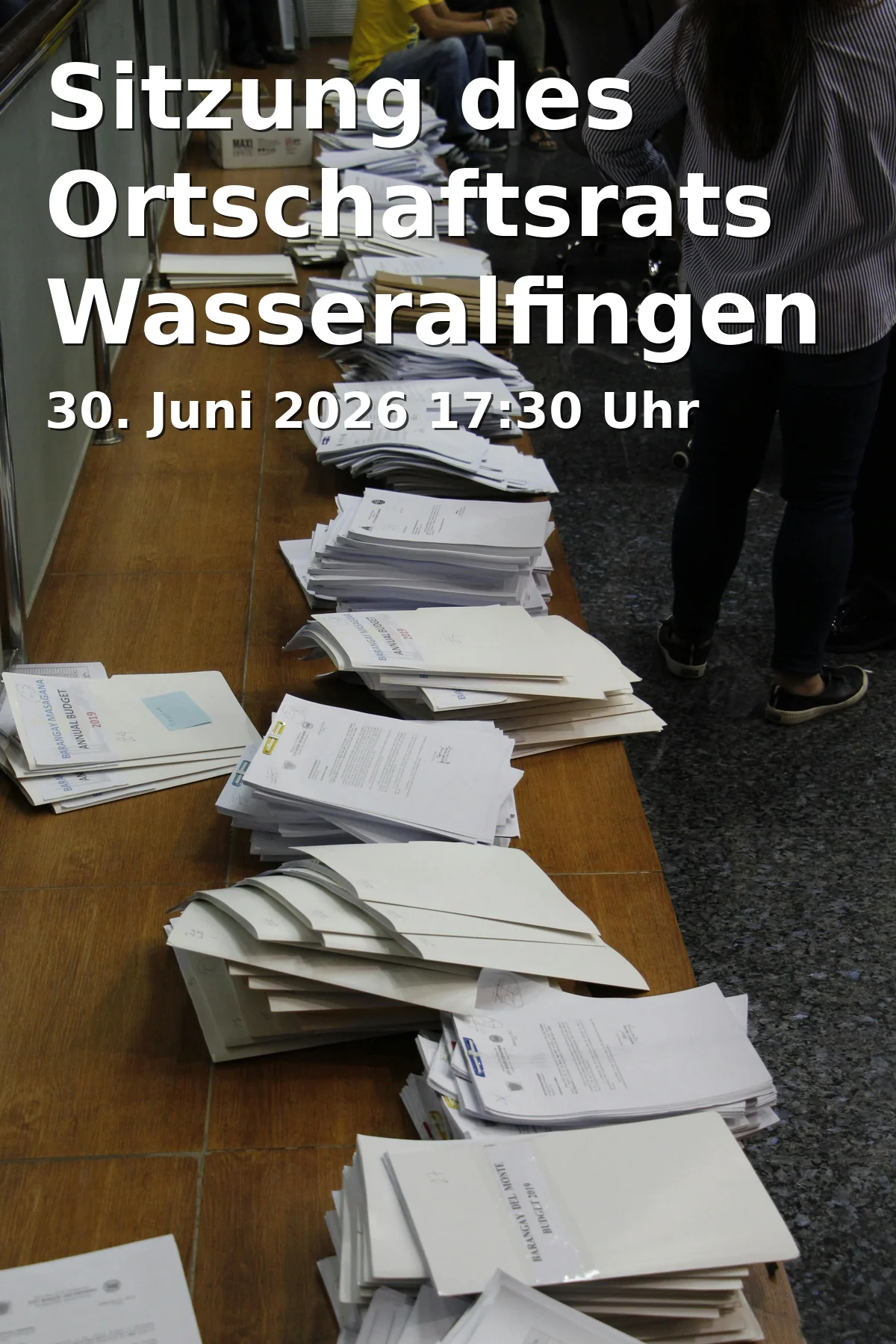 Event: Sitzung des Ortschaftsrats Wasseralfingen