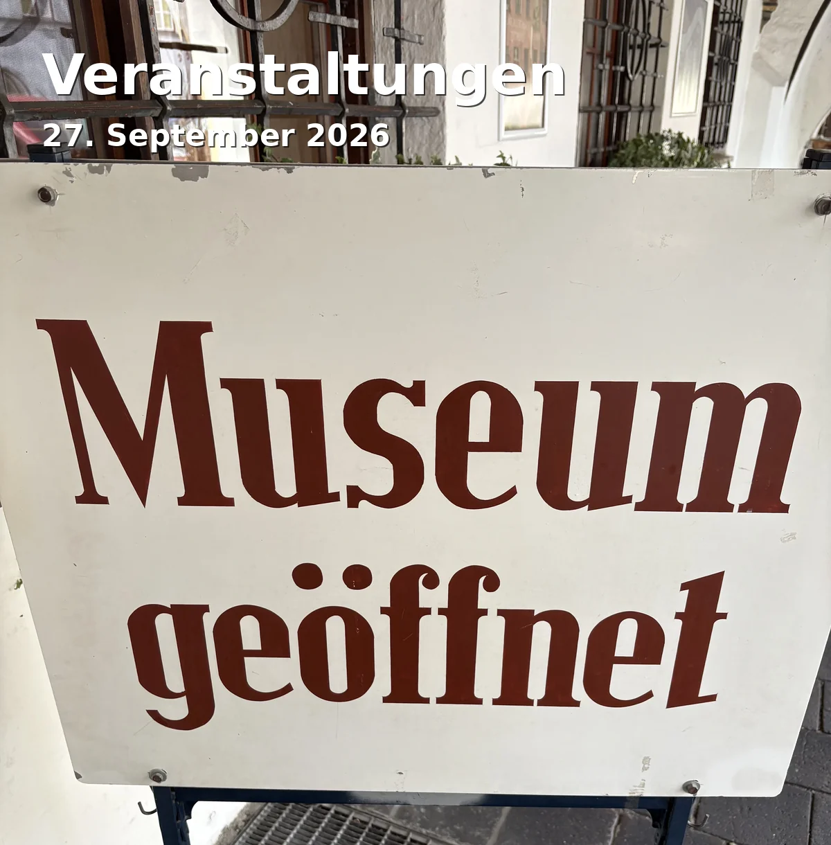 Event: Veranstaltungen