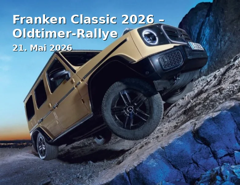 Event: Franken Classic 2026 – Classic Car Rally