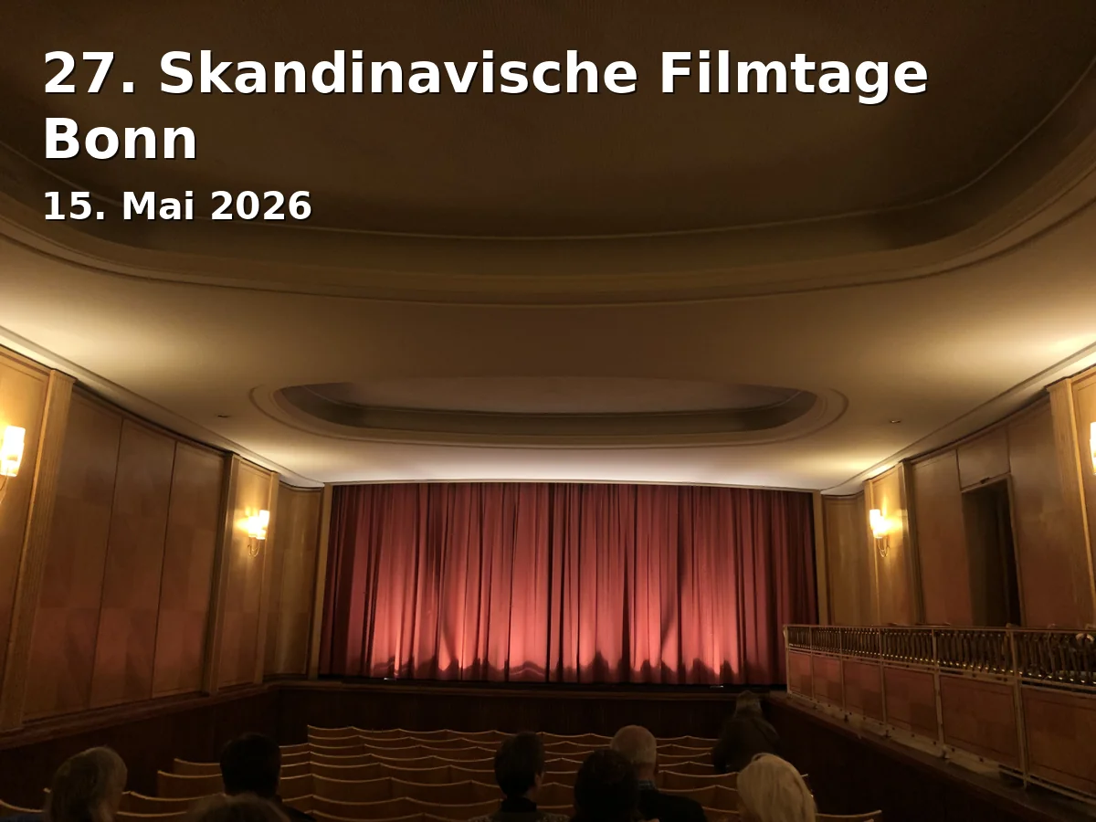Event: 27th Scandinavian Film Festival Bonn