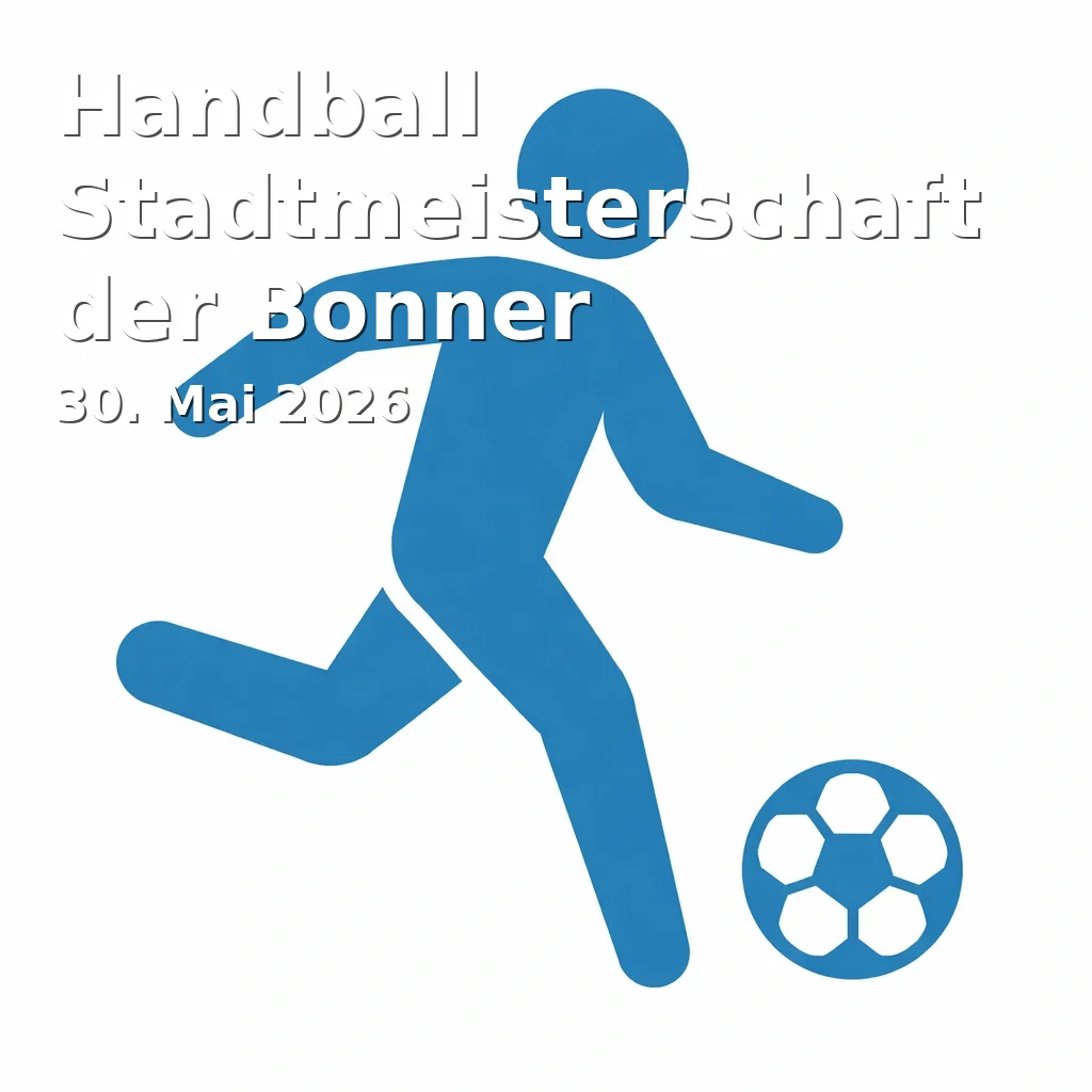 Event: Handball City Championship of Bonn's Primary Schools