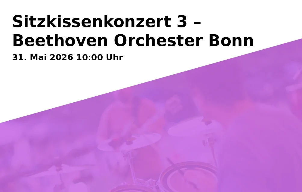 Event: Cushion Concert 3 – Beethoven Orchestra Bonn