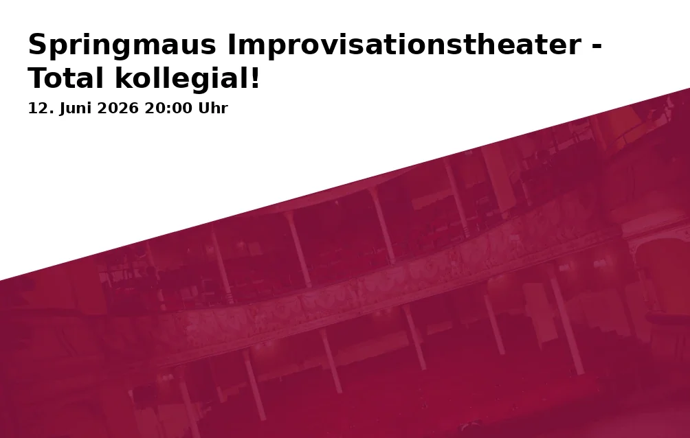 Event: Springmaus Improvisation Theater - Totally Collegial!