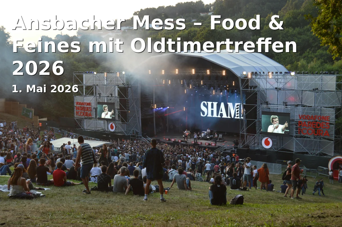 Event: Ansbach Fair – Food & Delicacies with Classic Car Meeting 2026