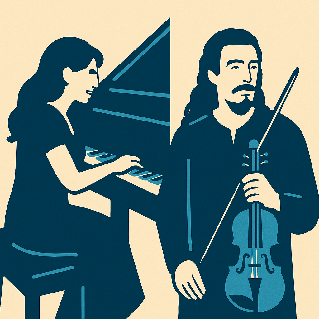 Event: CONCERT at 5:00 PM: Myriam Barbaux-Cohen and Jean-Samuel Bez in Musikstudio und Galerie Gabriele Paque, Blücherstraße 14, 53115 Bonn on 20. June 2026