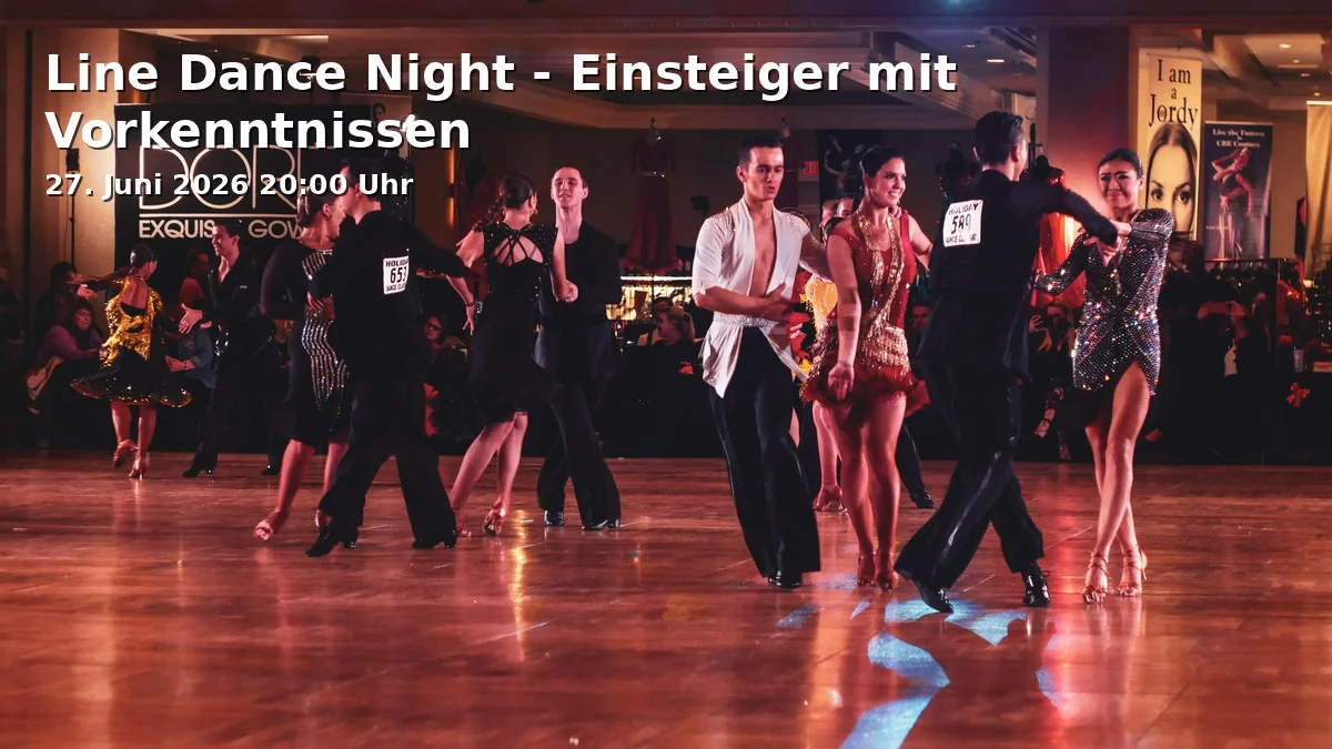 Event: Line Dance Night - Beginners with Prior Knowledge in Kaiserstraße 63, 53113 Bonn on 27. June 2026