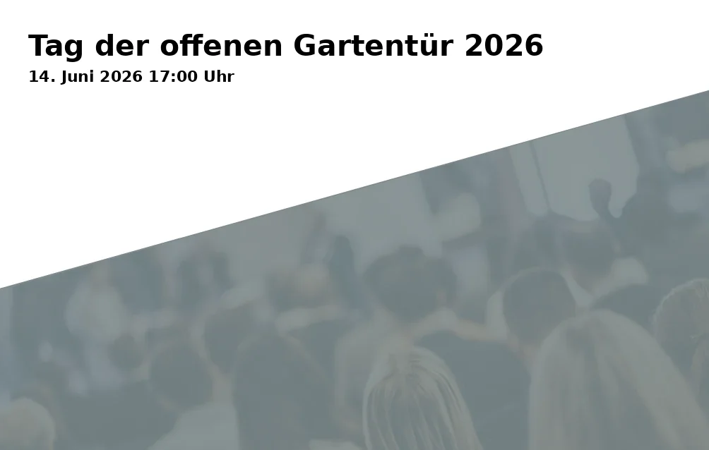 Event: Tag der offenen Gartentür 2026