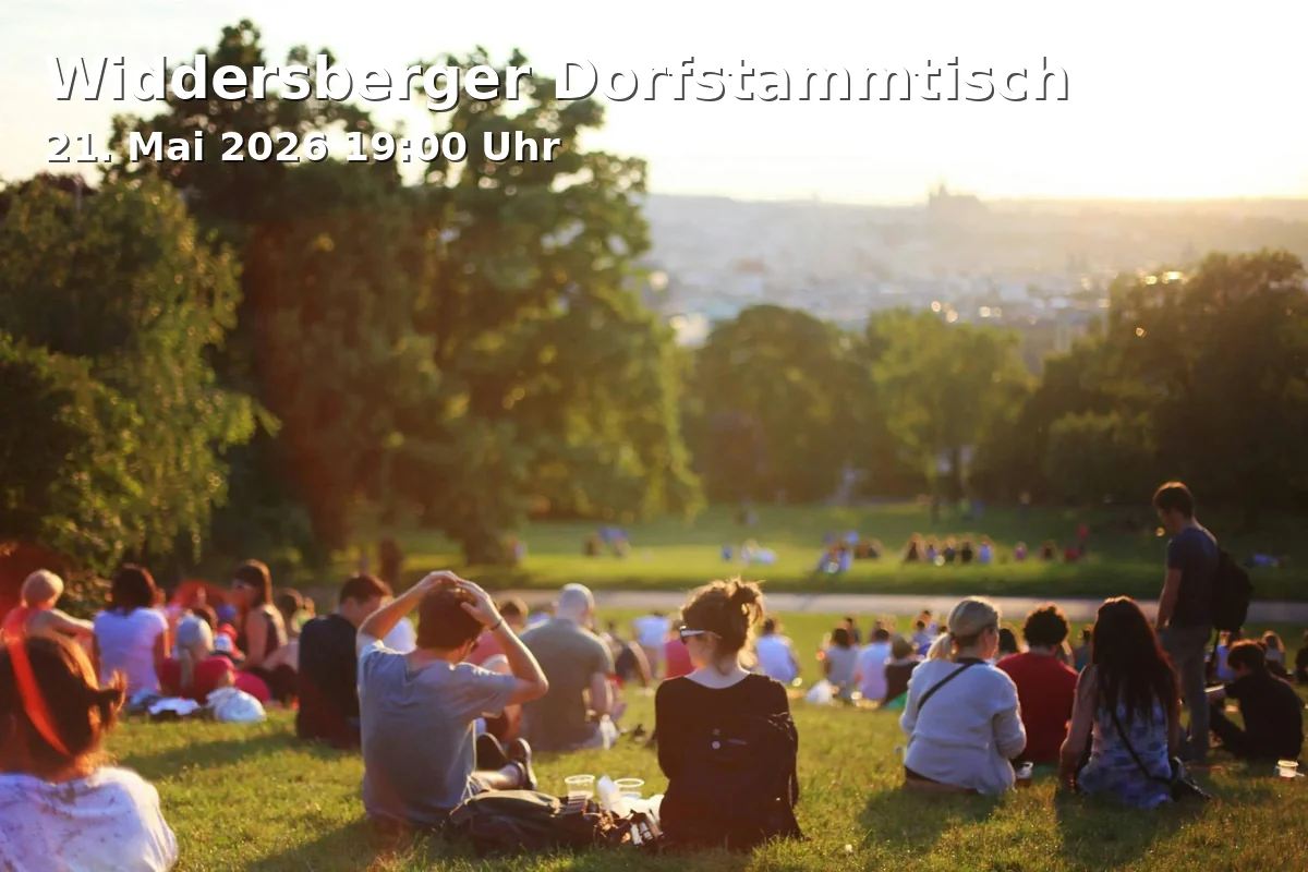 Event: Widdersberg Village Stammtisch