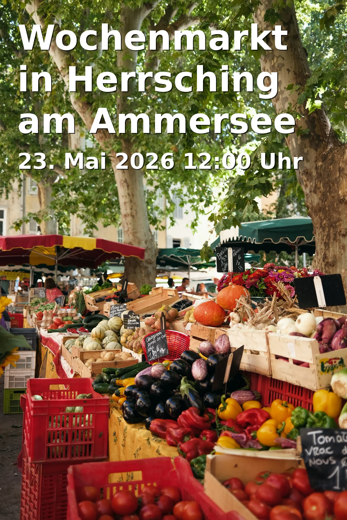 Event: Wochenmarkt in Herrsching am Ammersee