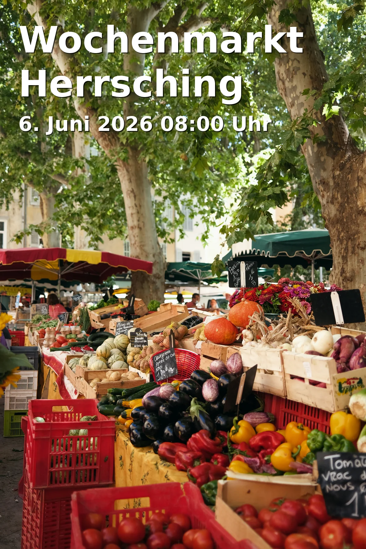 Event: Wochenmarkt Herrsching