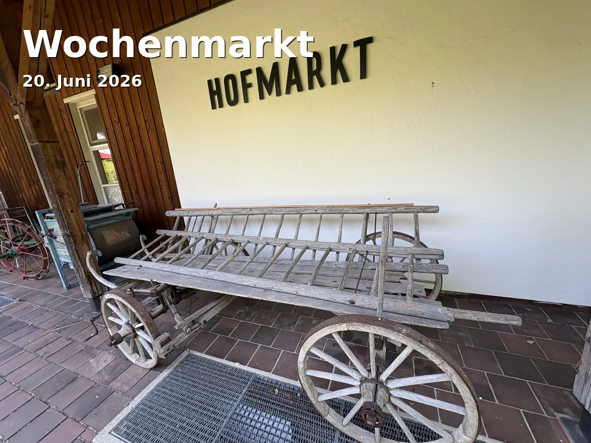 Event: Wochenmarkt