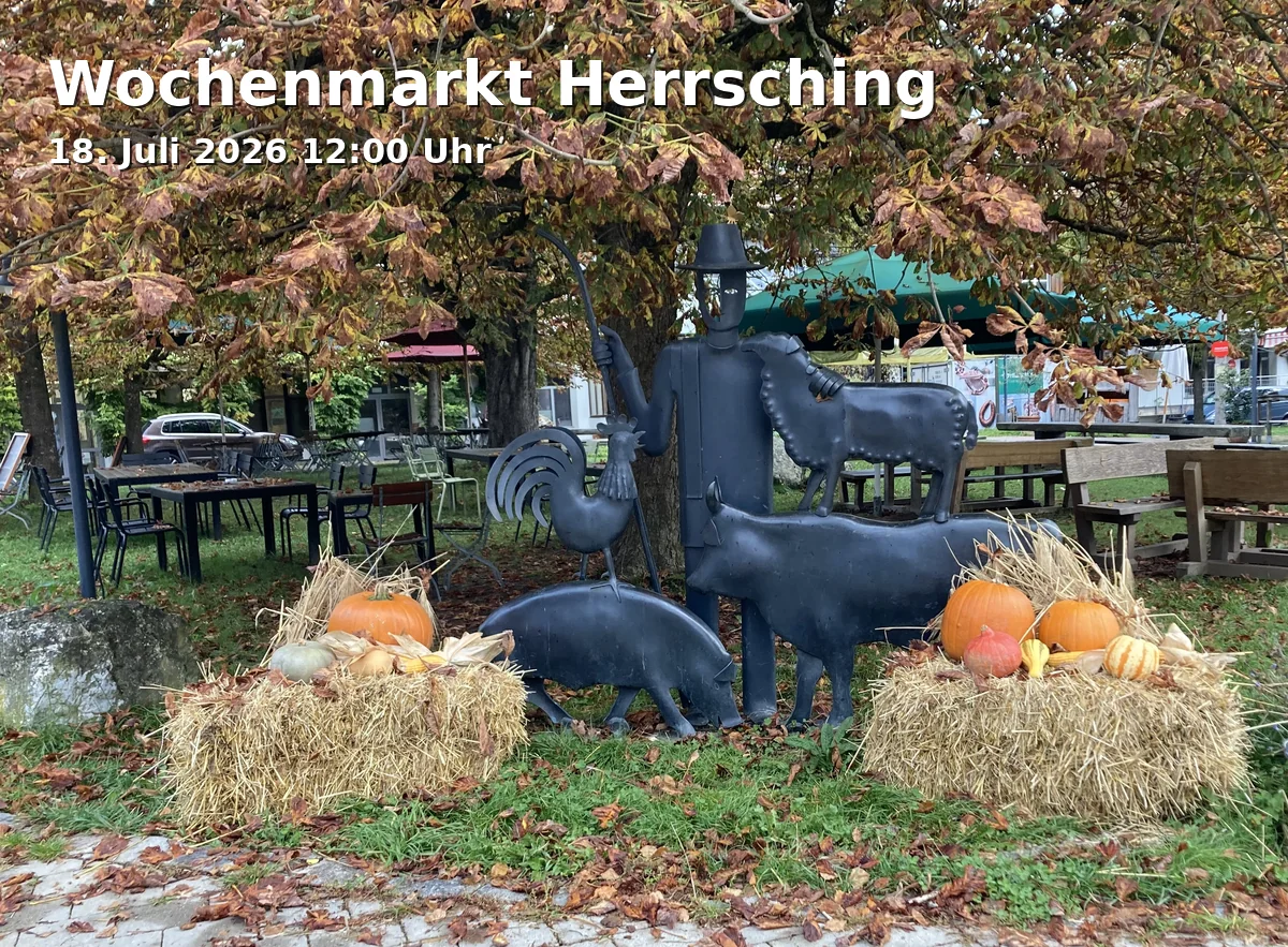 Event: Wochenmarkt Herrsching