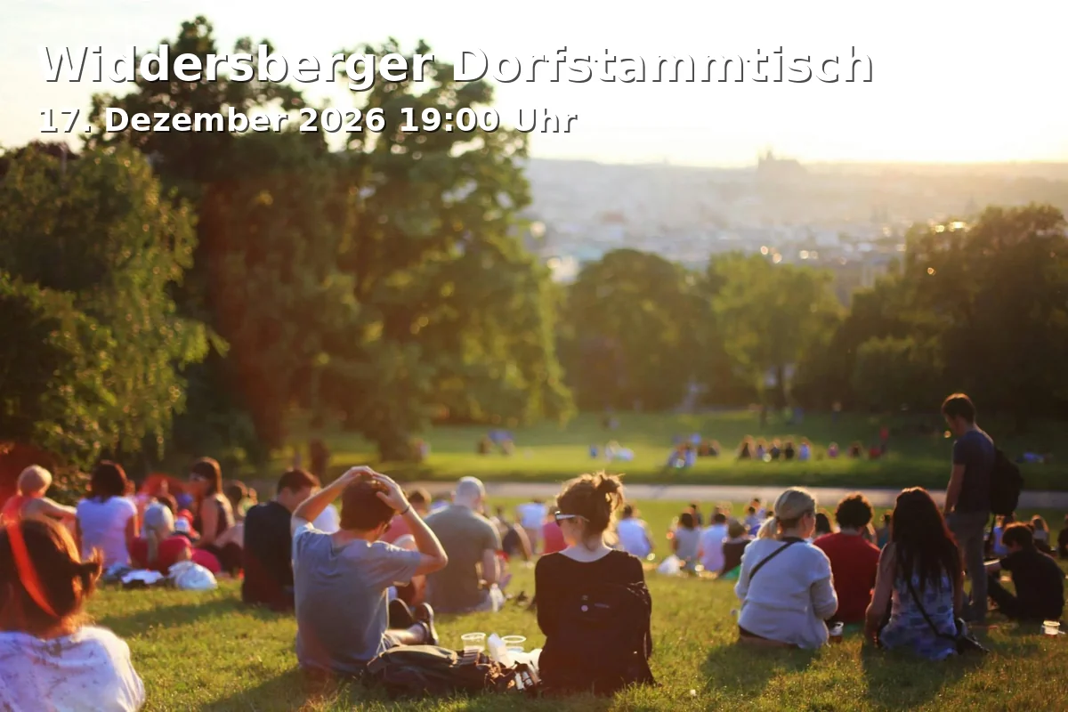 Event: Widdersberger Village Round Table