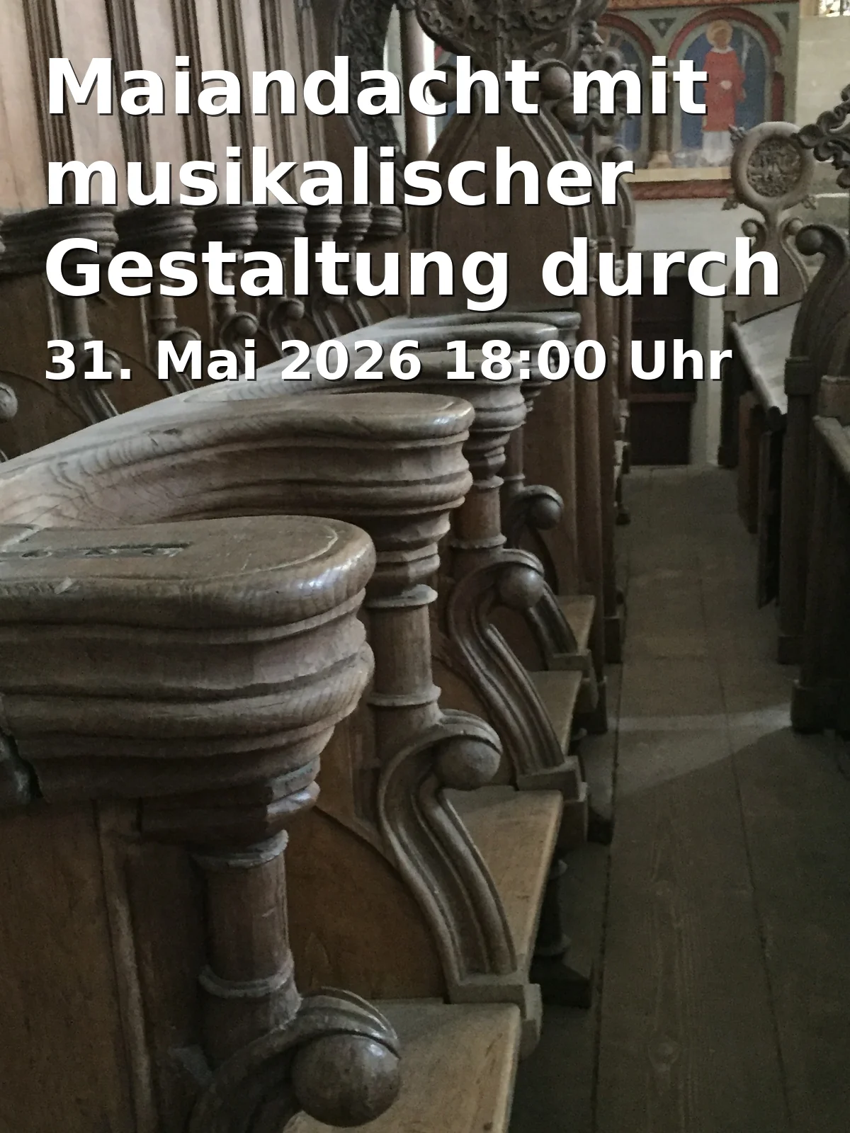 Event: May Devotion with musical accompaniment by the choir
